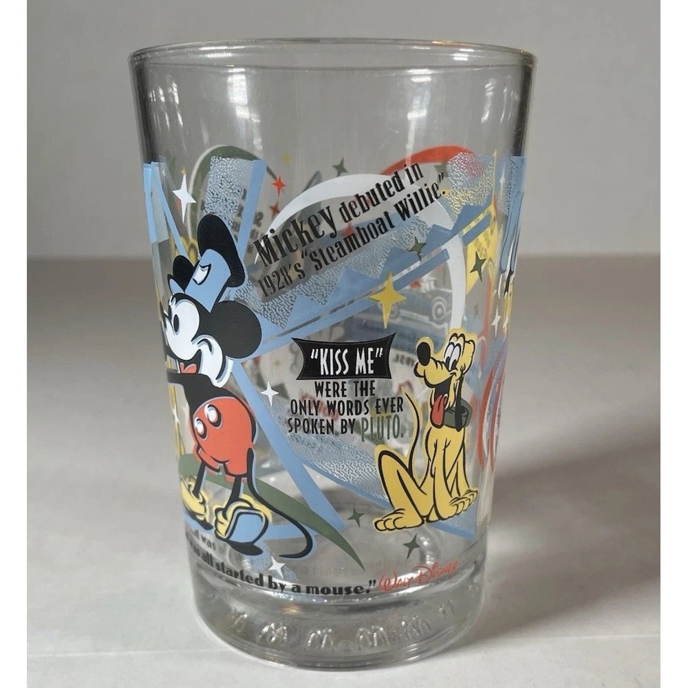 Vintage McDonald's Disney‎ 100 Years of Magic Share a Dream Come True Glass
